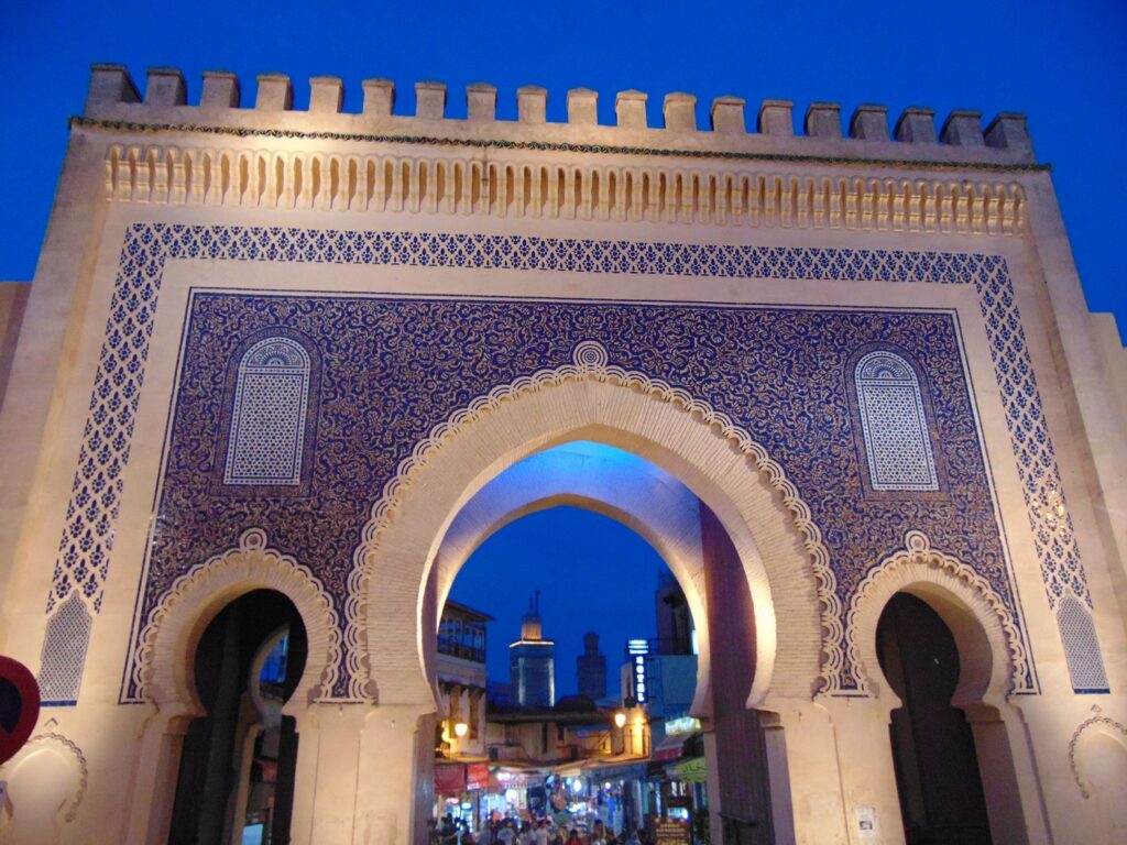 porta blu Fès