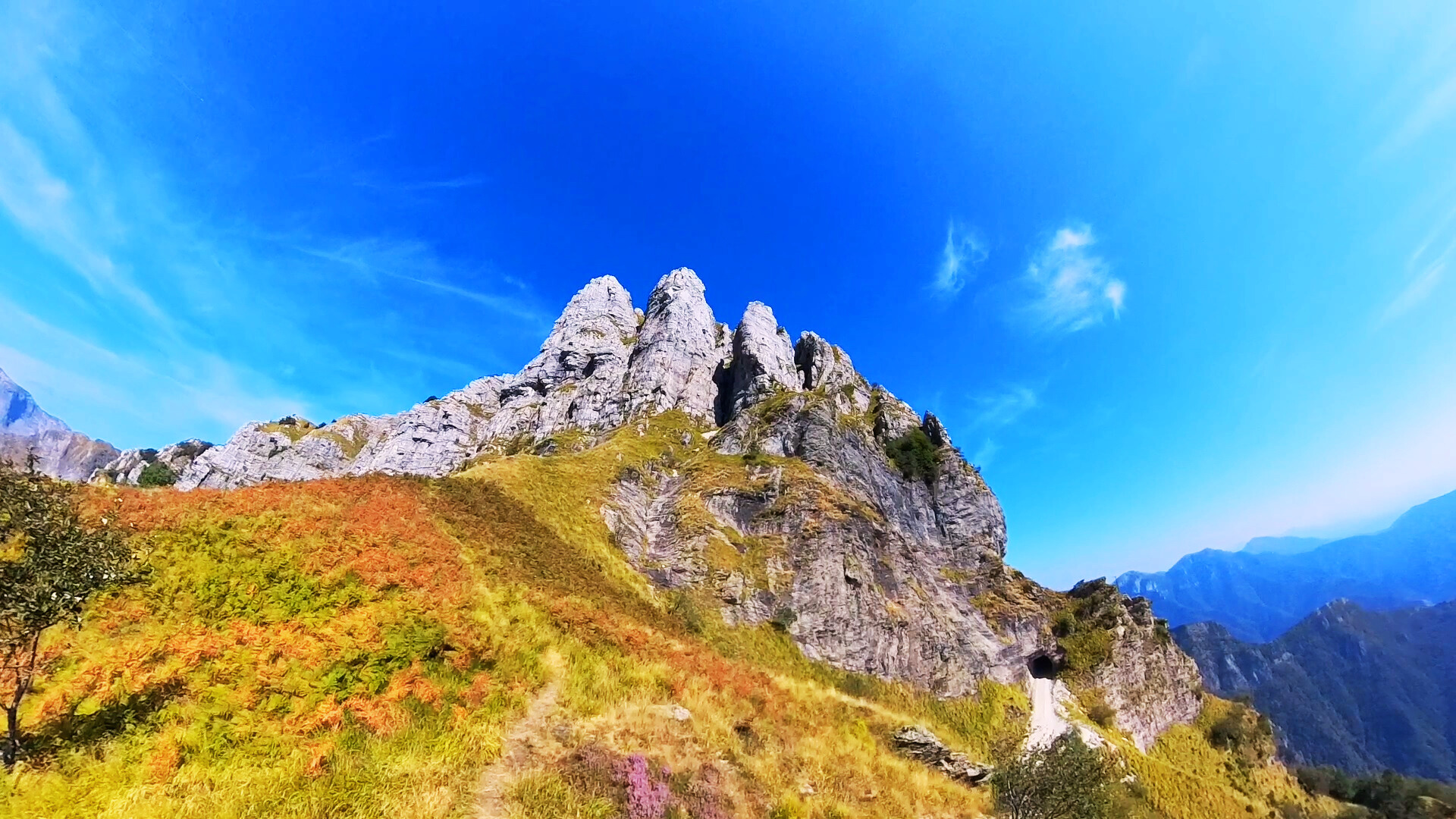 Monte Corchia dal Canale del Pirosetto