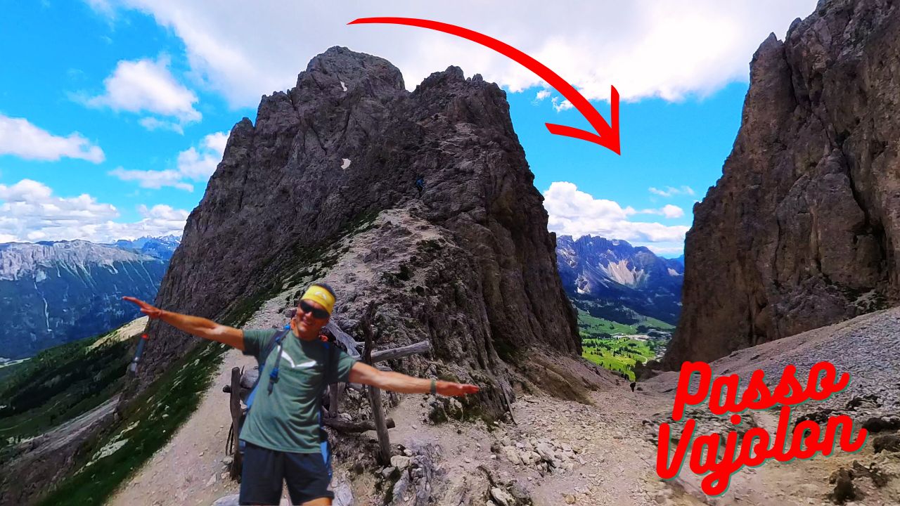 Passo Vajolon dal Rifugio Paolina