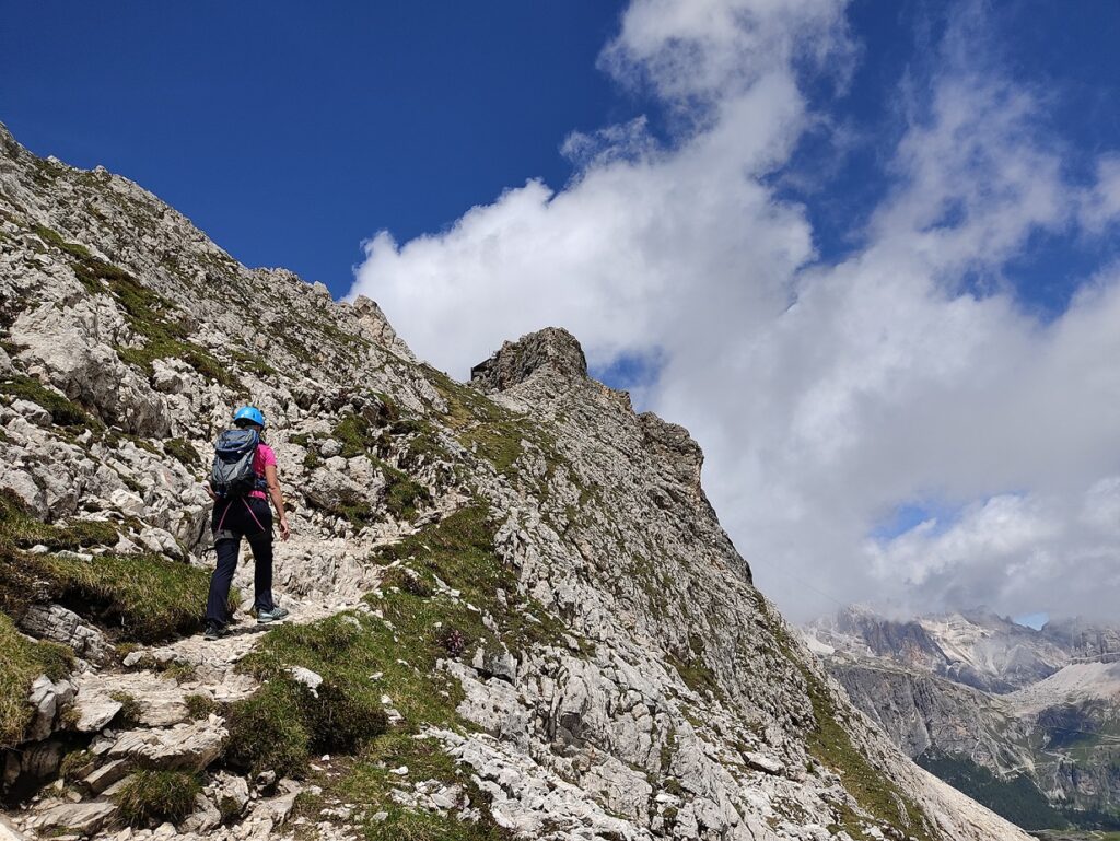 verso la seconda parte della ferrata